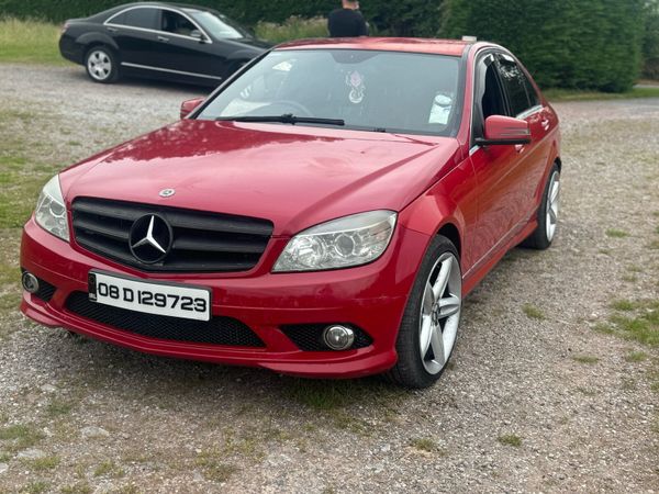 Mercedes-Benz C-Class Saloon, Diesel, 2008, Red