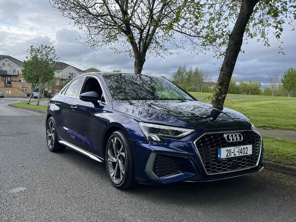 Audi A3 Saloon, Diesel, 2021, Blue