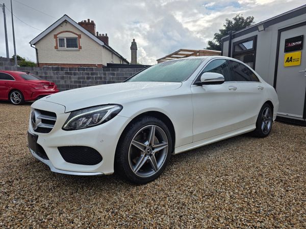 Mercedes-Benz C-Class Saloon, Diesel, 2017, White