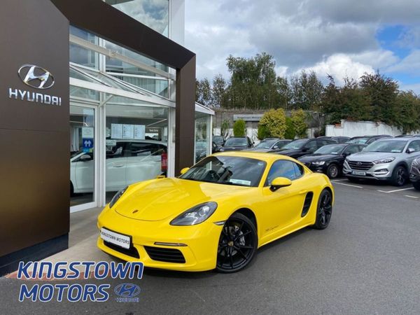 Porsche Cayman Coupe, Petrol, 2017, Yellow