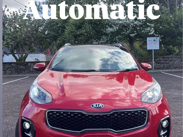 Kia Sportage SUV, Diesel, 2017, Red