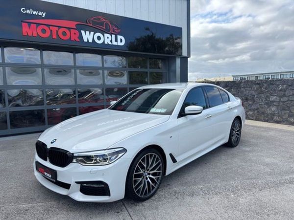 BMW 5-Series Saloon, Diesel, 2017, White