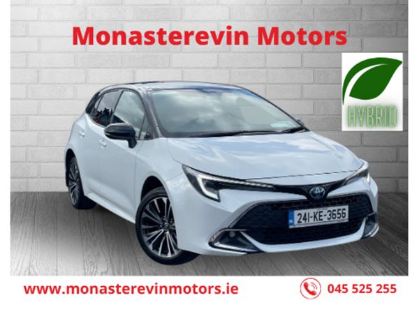 Toyota Corolla Hatchback, Petrol Hybrid, 2024, White