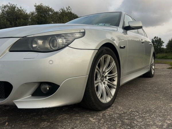 BMW 5-Series Saloon, Diesel, 2009, Silver