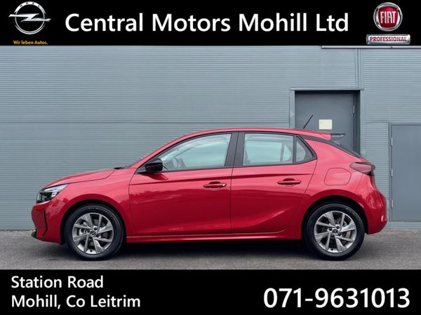 Opel Corsa Hatchback, Petrol Hybrid, 2025, Red