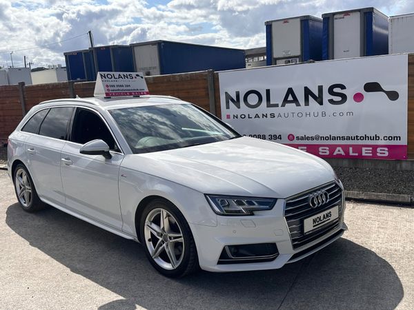 Audi A4 Estate, Petrol, 2018, White