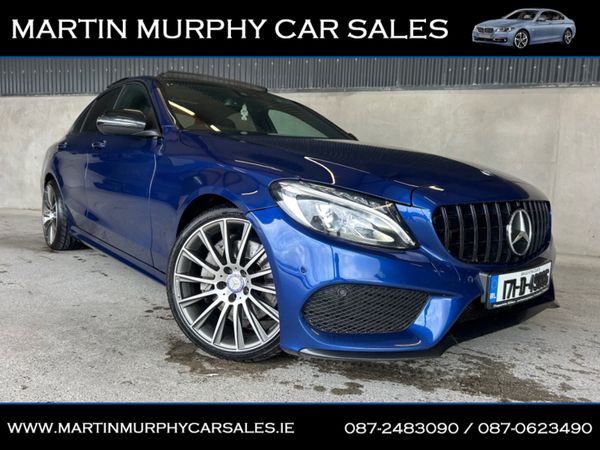Mercedes-Benz C-Class Saloon, Diesel, 2017, Blue