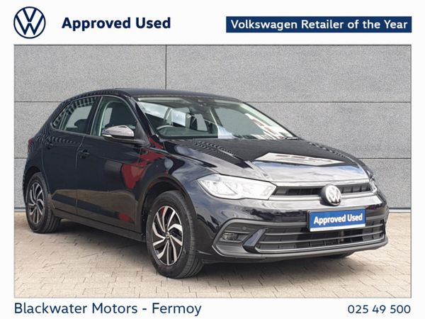 Volkswagen Polo Hatchback, Petrol, 2023, Black
