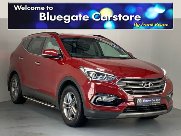 Hyundai Santa Fe SUV, Diesel, 2017, Red