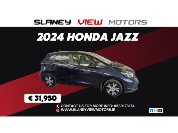 Honda Jazz Hatchback, Petrol Hybrid, 2024, Blue