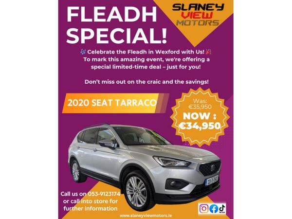 SEAT Tarraco Estate, Diesel, 2020, Grey