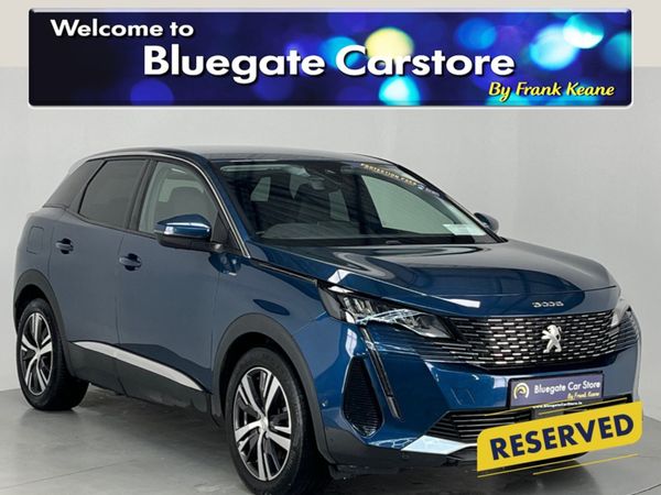 Peugeot 3008 MPV, Petrol Plug-in Hybrid, 2021, Blue