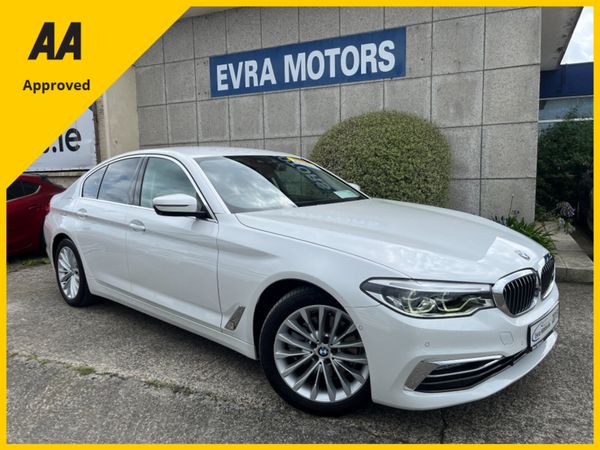 BMW 5-Series Saloon, Diesel, 2019, White