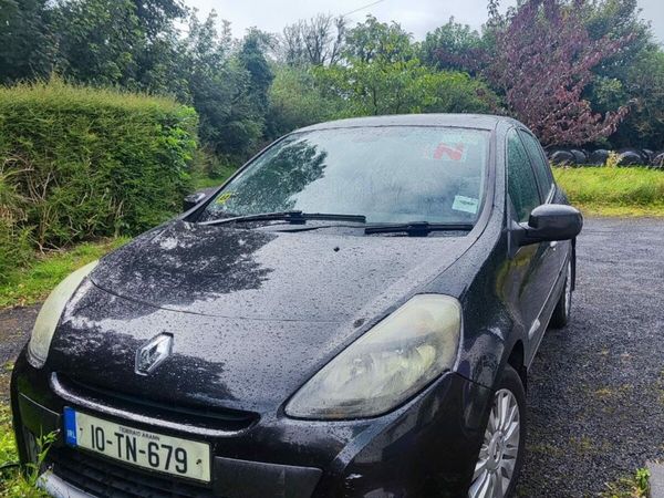 Renault Clio Hatchback, Ethanol Petrol, 2010, Black