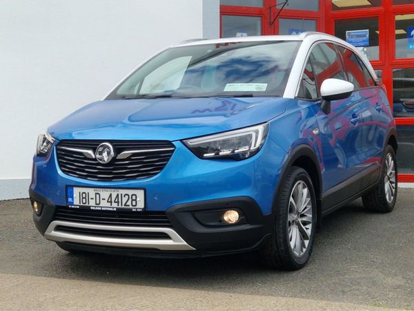 Vauxhall Crossland X Hatchback, Petrol, 2018, Blue