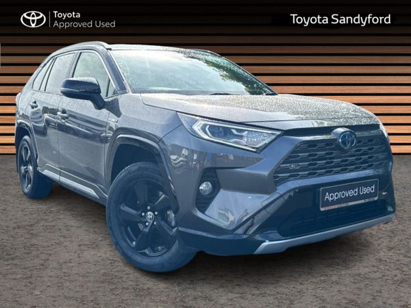 Toyota RAV4 SUV, Petrol Hybrid, 2021, Grey