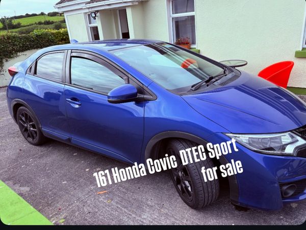 Honda Civic Hatchback, Diesel, 2016, Blue