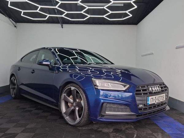 Audi A5 Hatchback, Diesel, 2017, Blue