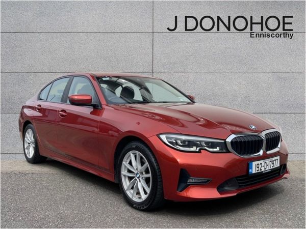BMW 3-Series Saloon, Diesel, 2019, Orange