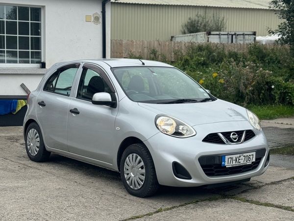 Nissan March Hatchback, Petrol, 2017, Silver