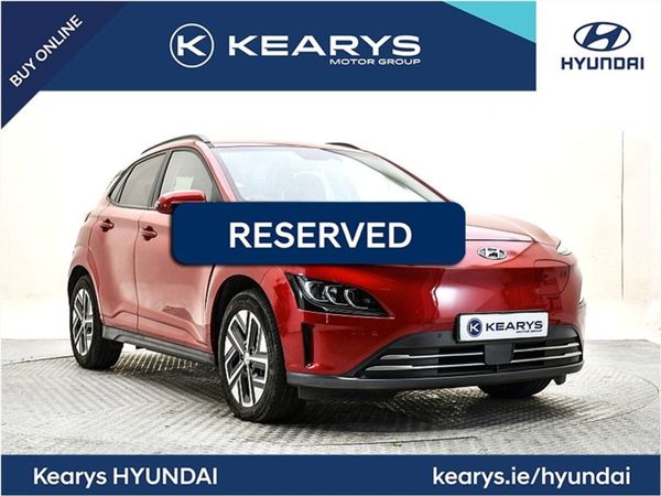 Hyundai KONA Crossover, Electric, 2022, Red