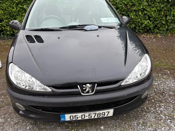 Peugeot 206 Hatchback, Petrol, 2005, Black