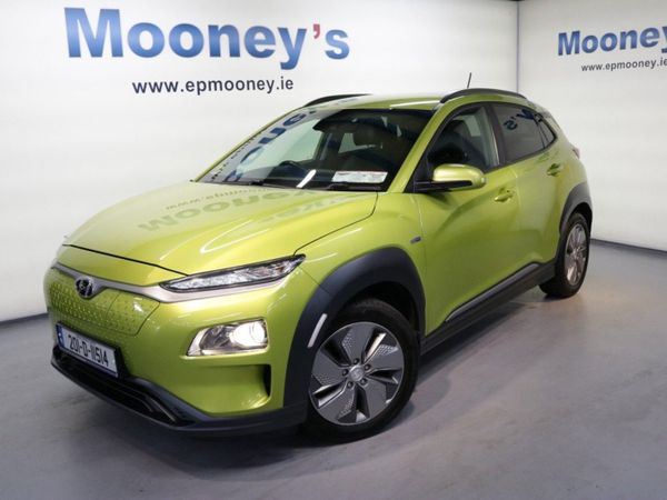 Hyundai KONA Crossover, Electric, 2020, Green