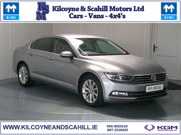 Volkswagen Passat Saloon, Diesel, 2018, Silver