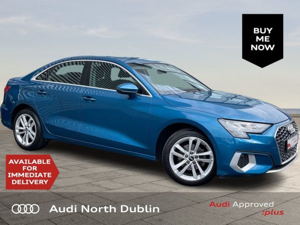 Audi A3 Saloon, Petrol, 2022, Blue