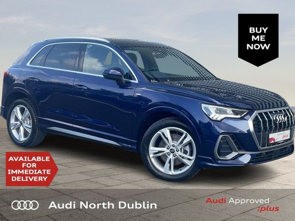 Audi Q3 SUV, Petrol Plug-in Hybrid, 2024, Blue