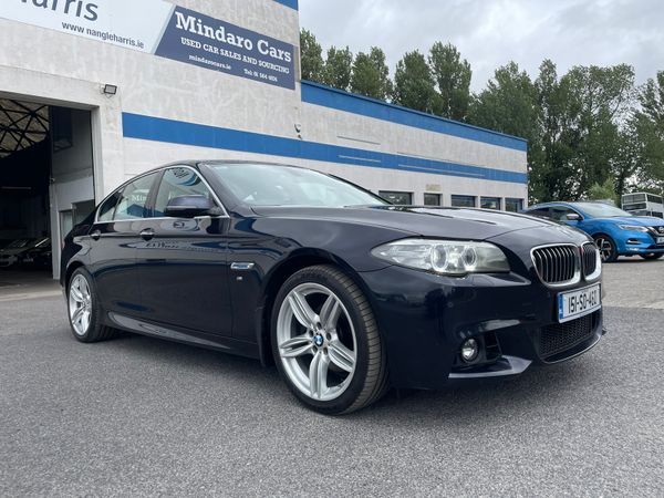 BMW 5-Series Saloon, Diesel, 2015, Black