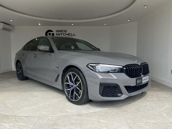 BMW 5-Series Saloon, Diesel Hybrid, 2022, Grey