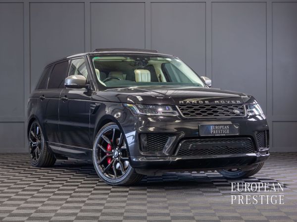Land Rover Range Rover Sport SUV, Petrol Plug-in Hybrid, 2019, Black