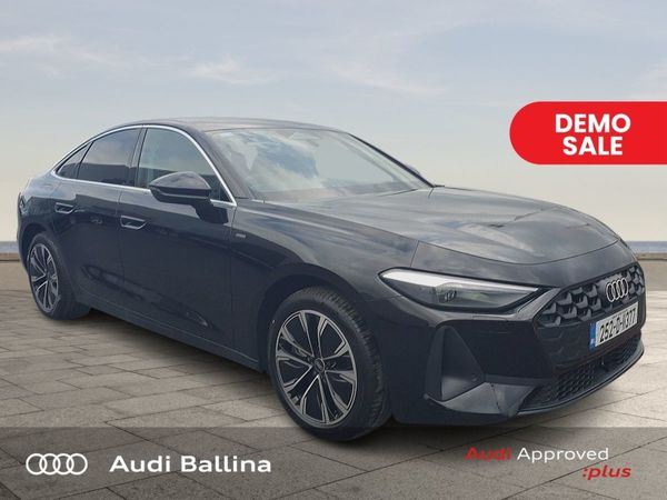 Audi A5 Hatchback, Petrol Plug-in Hybrid, 2025, Black