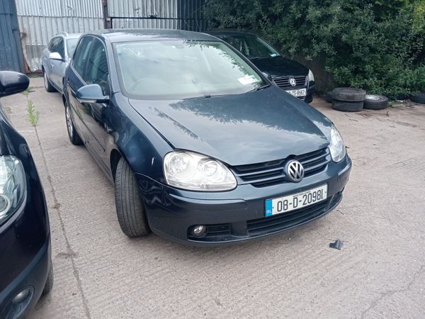 Volkswagen Golf Hatchback, Diesel, 2008, Blue