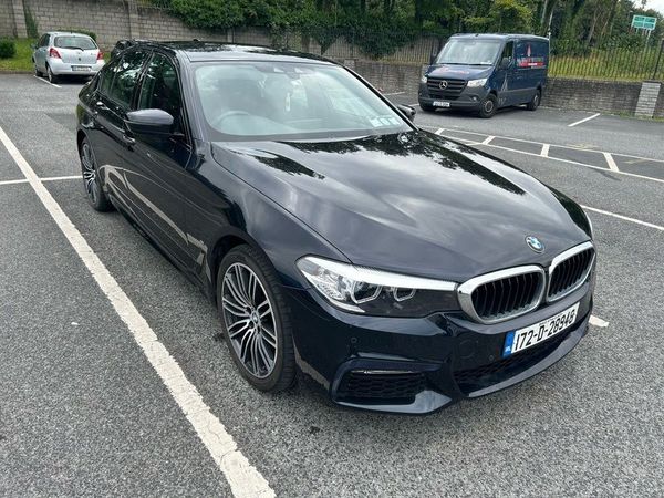 BMW 5-Series Saloon, Petrol Plug-in Hybrid, 2017, Black