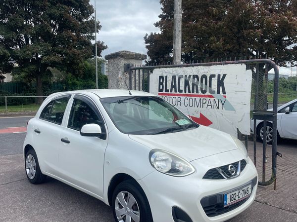 Nissan March Hatchback, Petrol, 2018, White