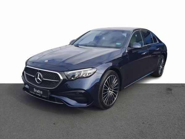 Mercedes-Benz E-Class Saloon, Diesel Plug-in Hybrid, 2025, Blue