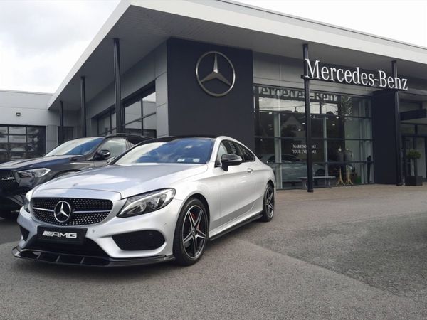 Mercedes-Benz C-Class Coupe, Diesel, 2018, Silver
