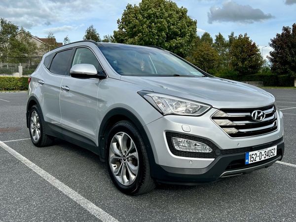 Hyundai Santa Fe SUV, Diesel, 2015, Silver