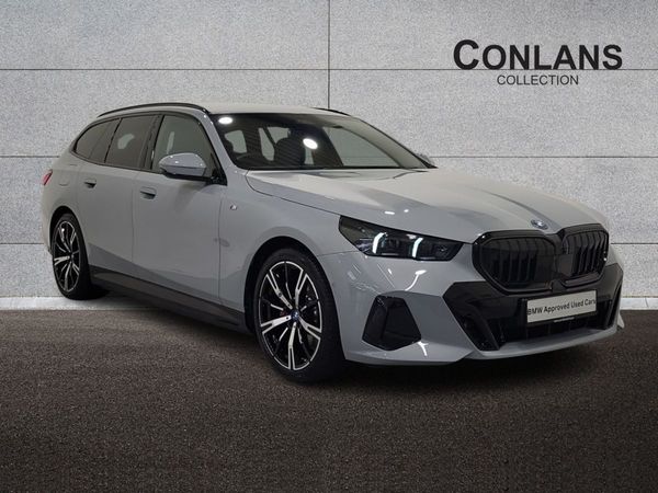 BMW 5-Series Estate, Petrol Hybrid, 2025, Grey