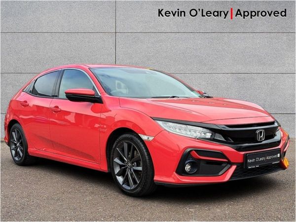 Honda Civic Hatchback, Petrol, 2022, Red
