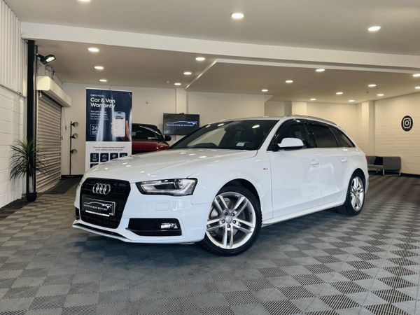 Audi A4 Estate, Petrol, 2015, White