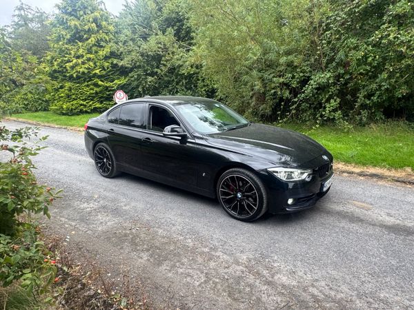 BMW 3-Series Saloon, Petrol Plug-in Hybrid, 2018, Black