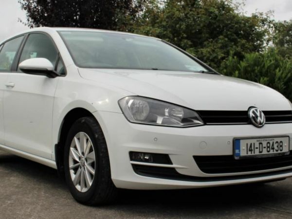Volkswagen Golf Hatchback, Diesel, 2014, White