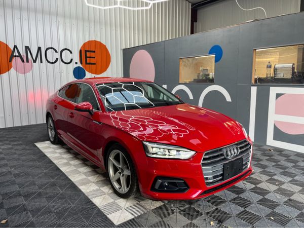 Audi A5 Saloon, Petrol, 2019, Red