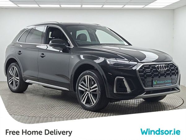 Audi Q5 SUV, Petrol Hybrid, 2022, Black