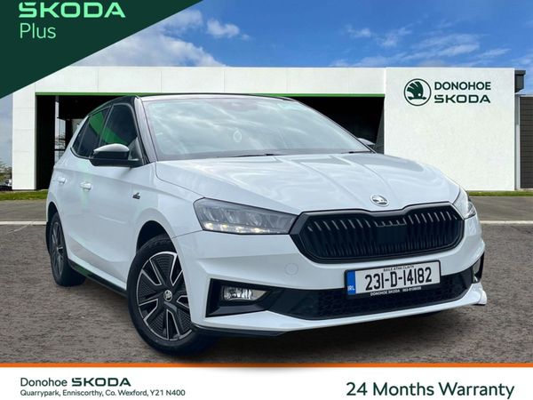 Skoda Fabia Hatchback, Petrol, 2023, White