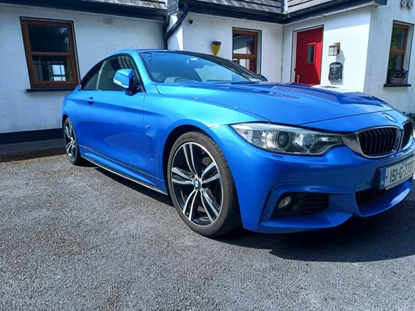 BMW 4-Series Coupe, Diesel, 2015, Blue