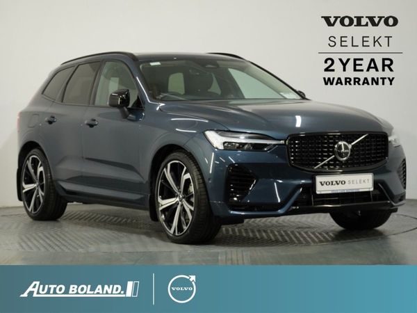Volvo XC60 SUV, Petrol Plug-in Hybrid, 2024, Blue